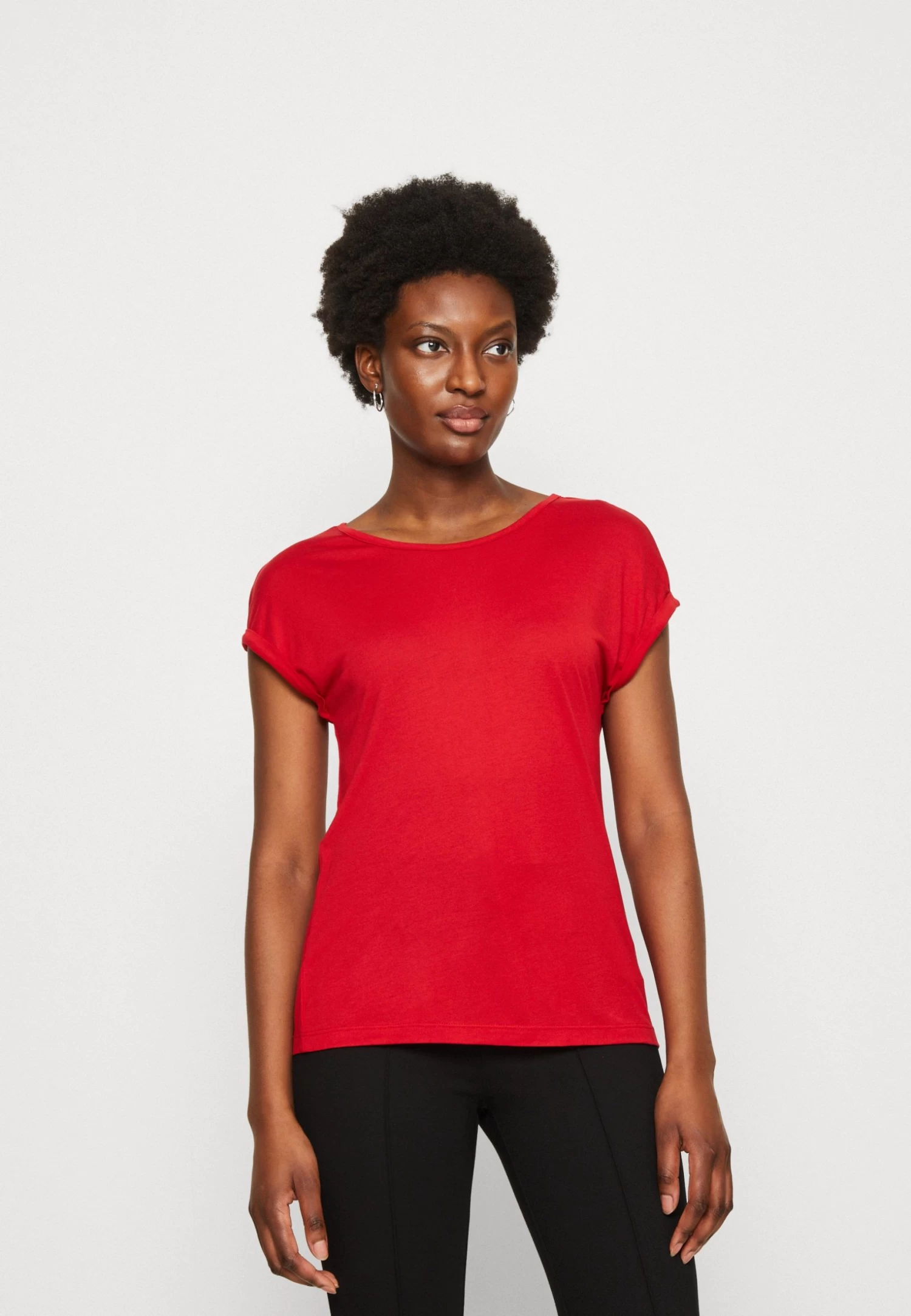 Anna Field 3 Pack - T-Shirt Basic - Beige/Off-White/Red - Afbeelding 5