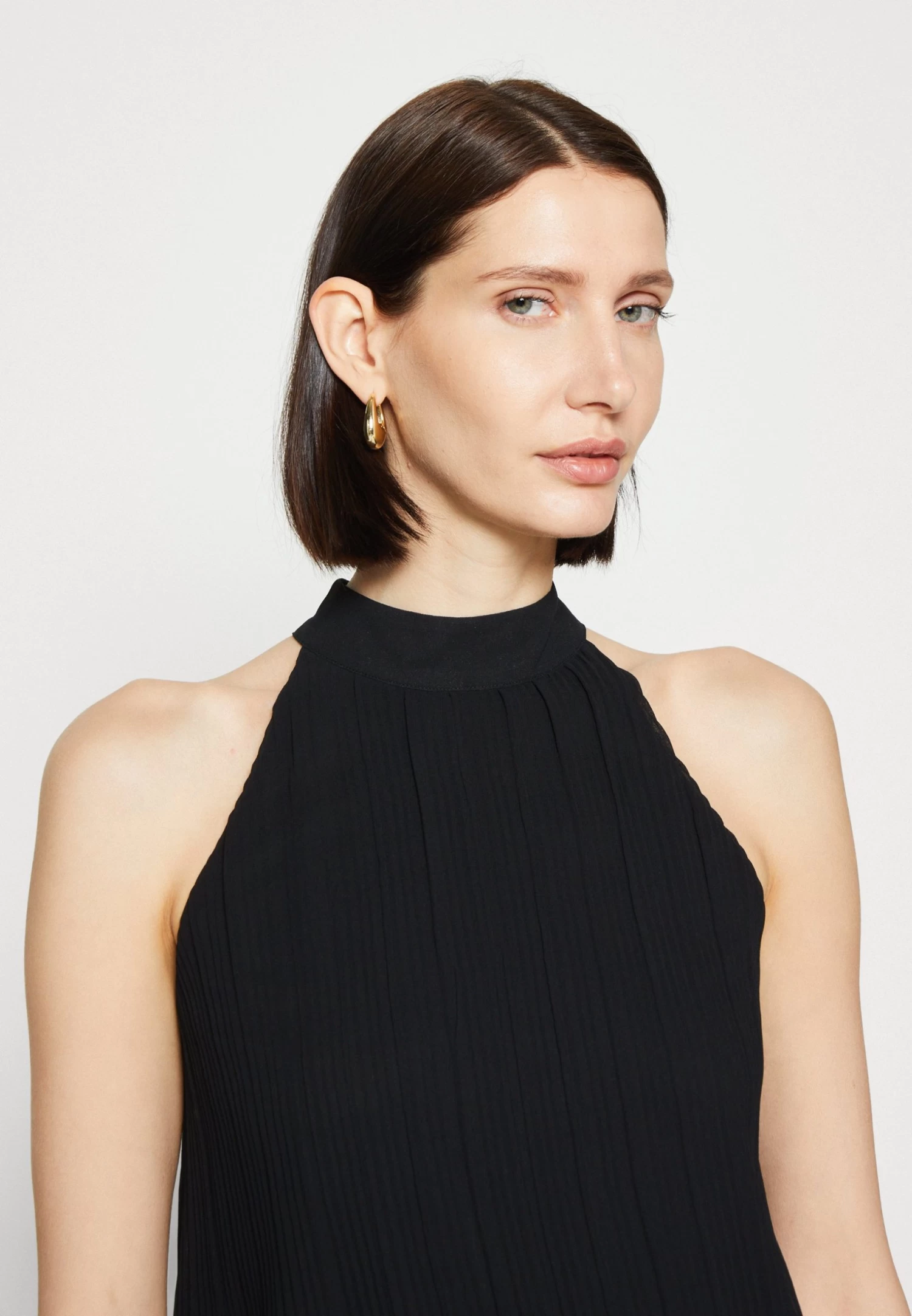 Anna Field Woven Plissee Top- Top - Black - Afbeelding 4