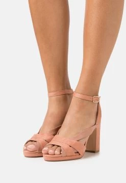 Anna Field Sandalen Met Plateauzool - Dark Rose