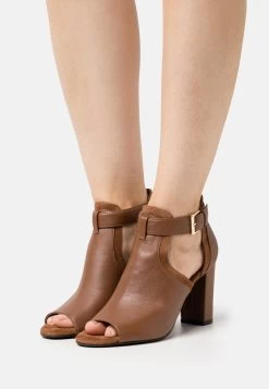 Anna Field Leather - Sandalen Met Enkelbandjes - Cognac