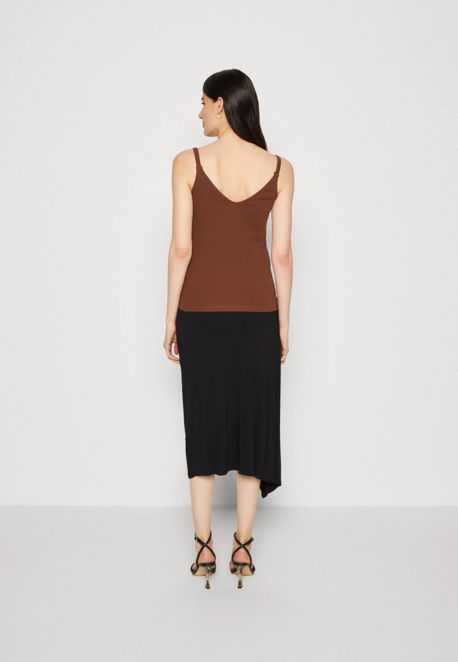 Anna Field Top - Dark Brown - Afbeelding 3