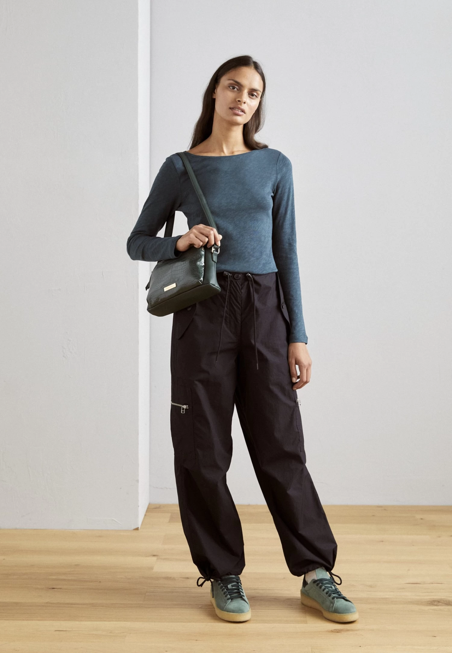 Anna Field Schoudertas - Dark Green - Afbeelding 3