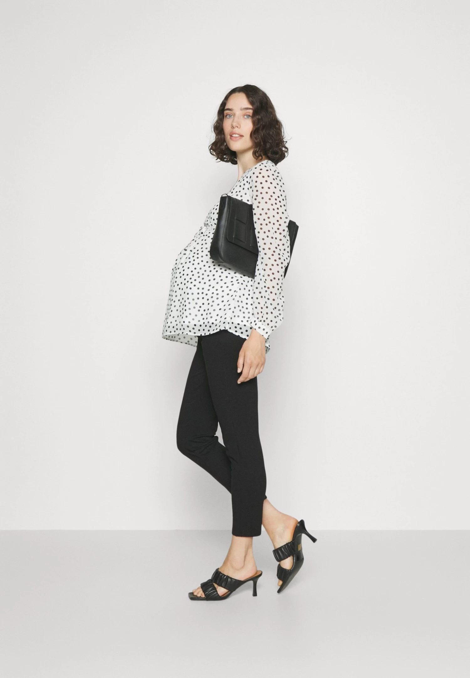 Blouse - White/Black - Afbeelding 2