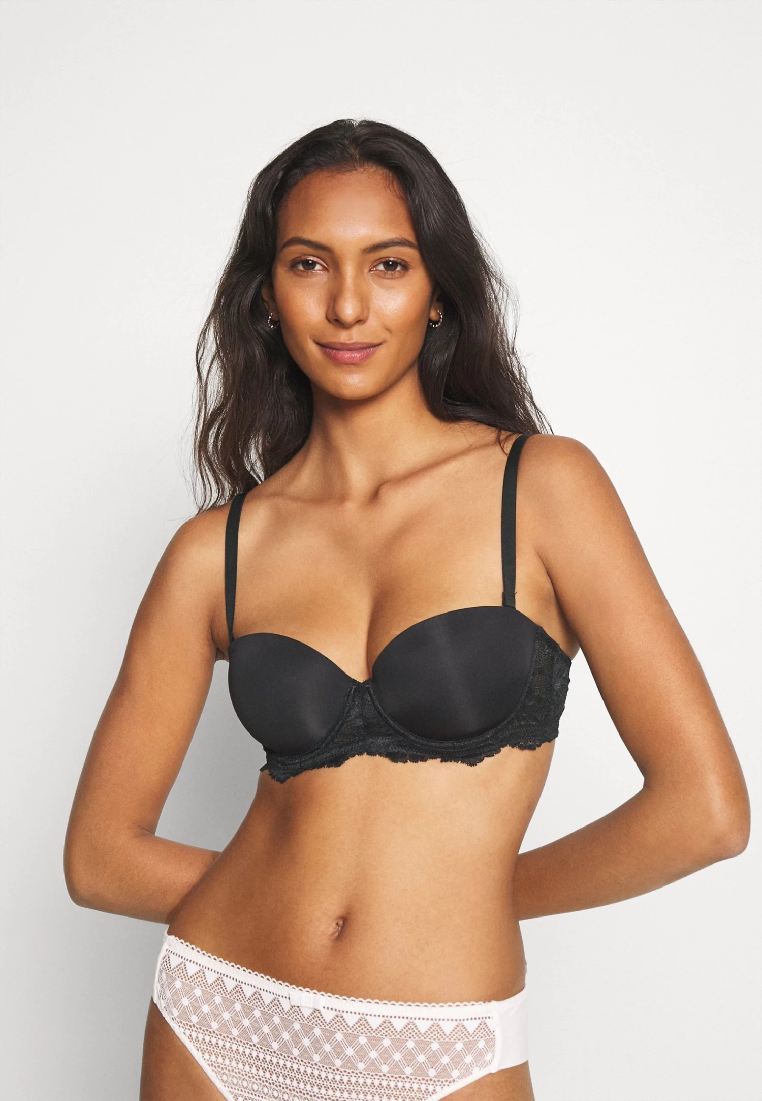 Anna Field 2 Pack - Strapless Bh - Black/Beige - Afbeelding 4