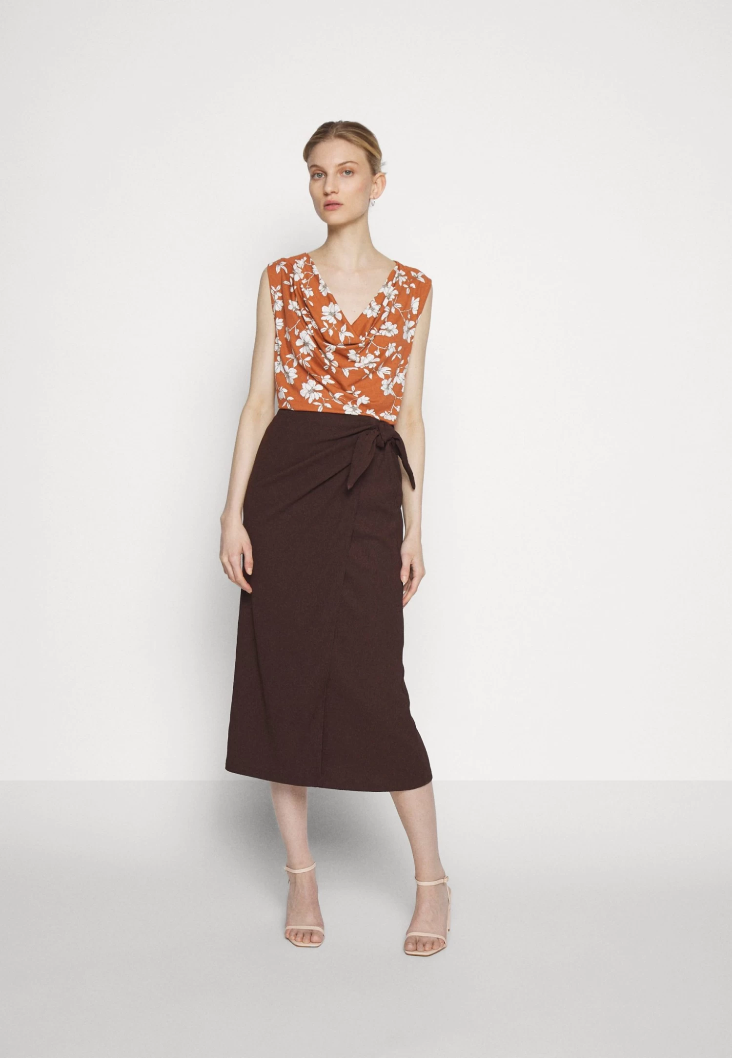 Anna Field A-Lijn Rok - Brown - Afbeelding 5