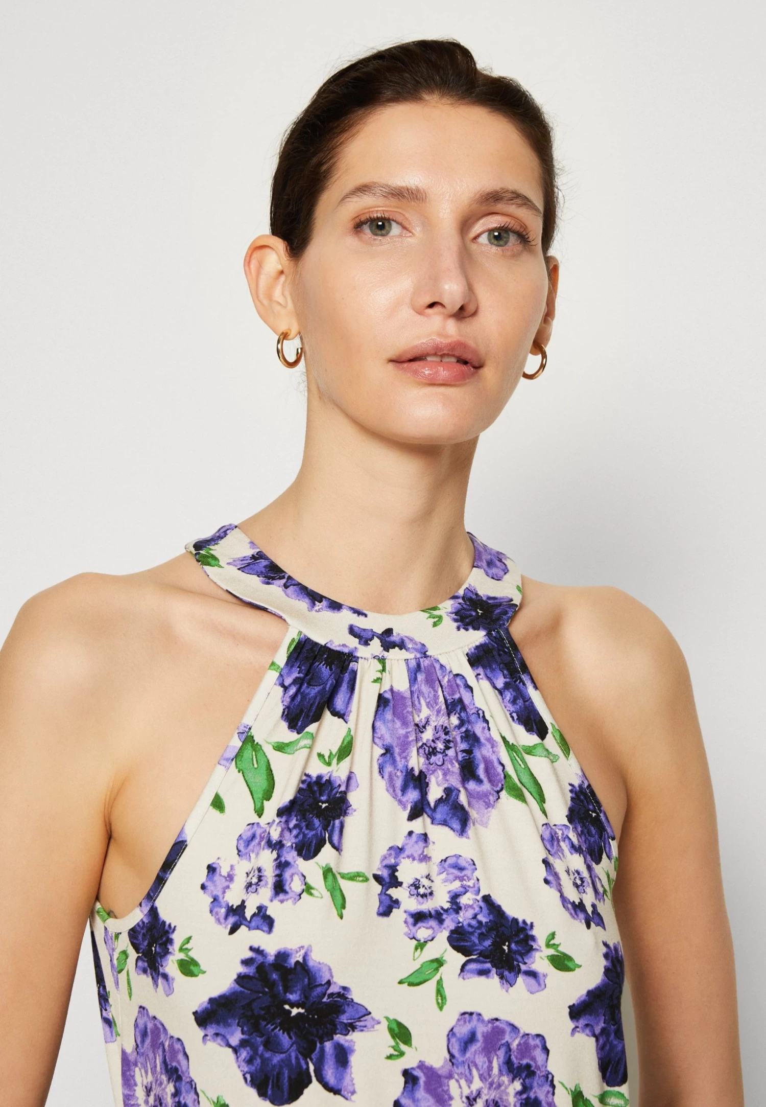 Anna Field Top - White/Blue - Afbeelding 4