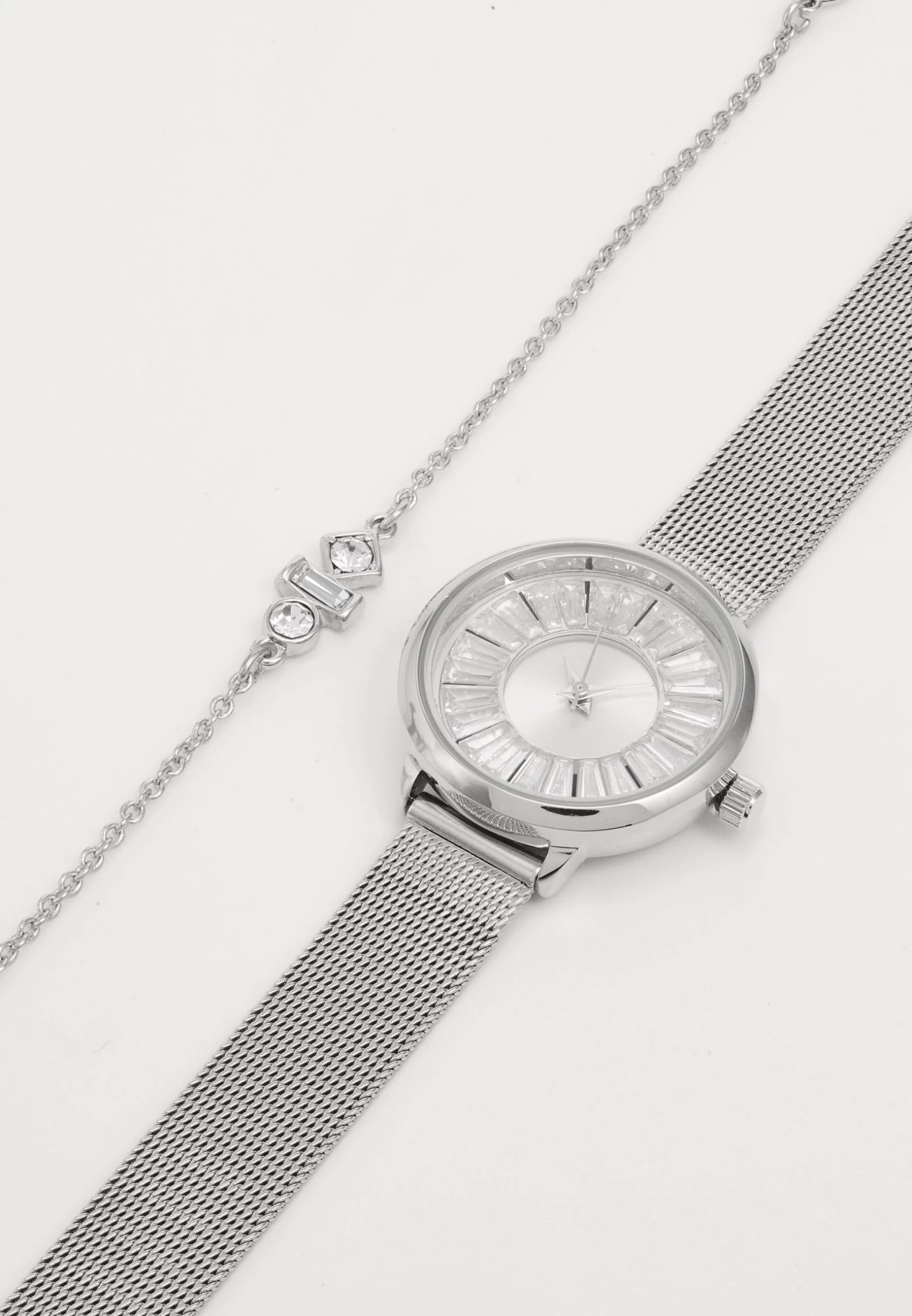 Anna Field Set - Horloge - Silver - Afbeelding 6