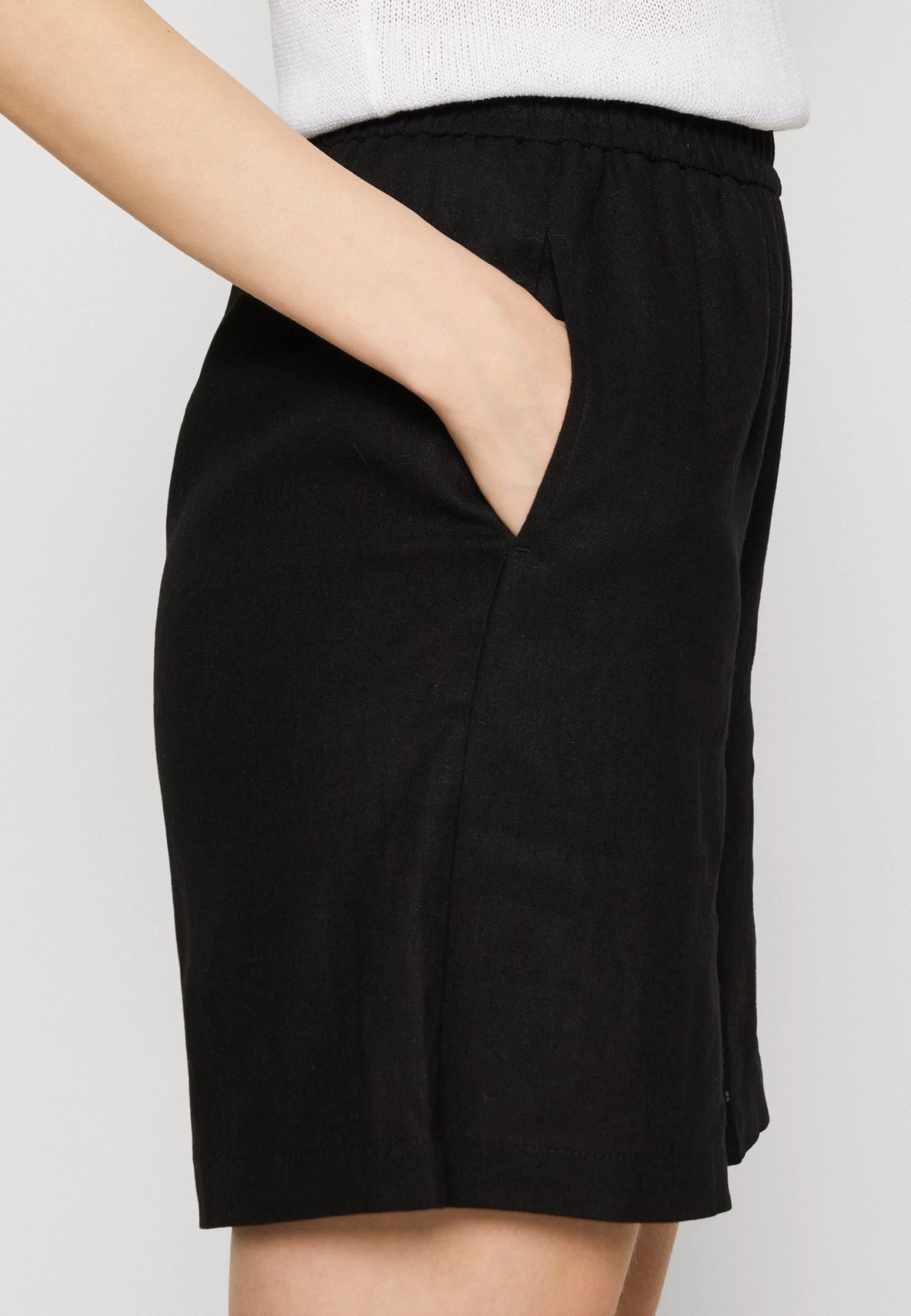 Anna Field Linen Mix - Shorts - Black - Afbeelding 6