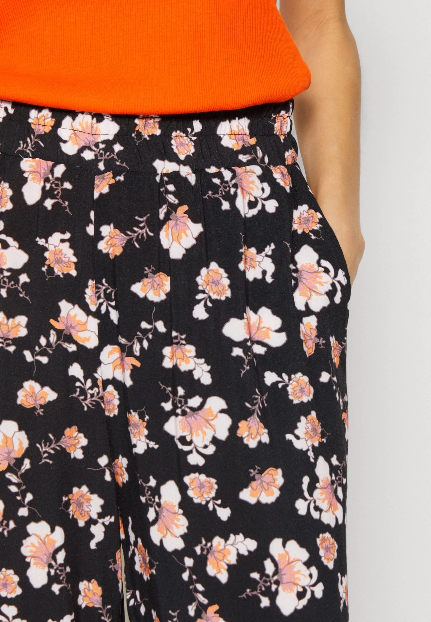 Anna Field Broek - Black/Multi-Coloured - Afbeelding 6