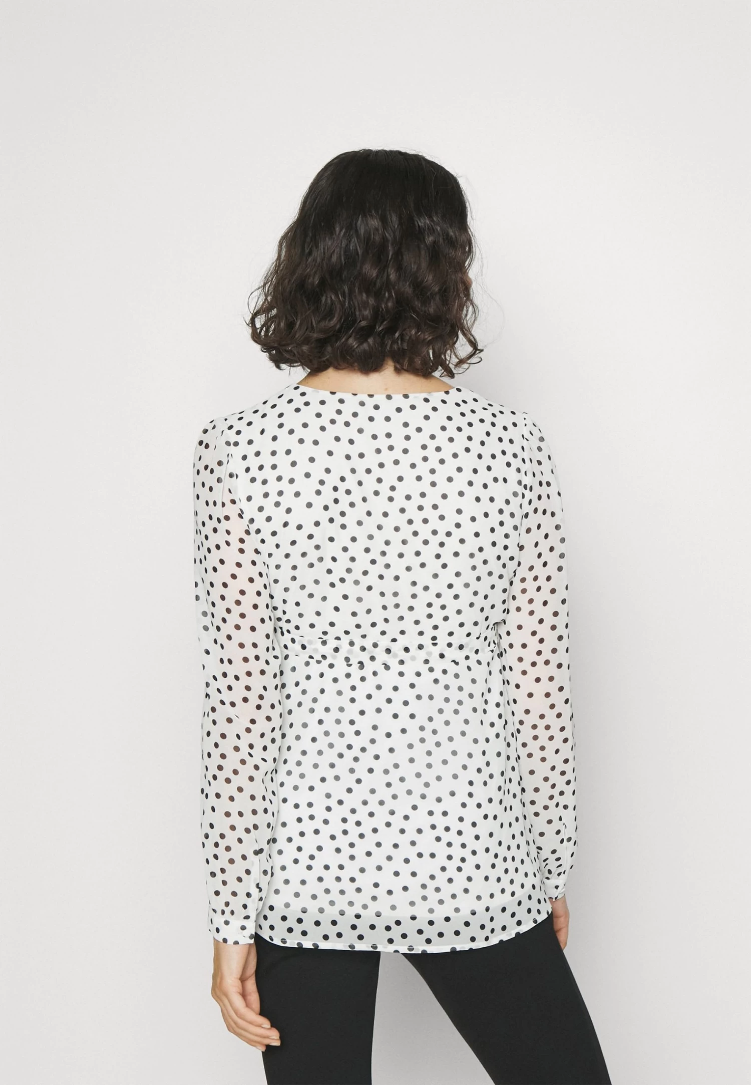 Blouse - White/Black - Afbeelding 3