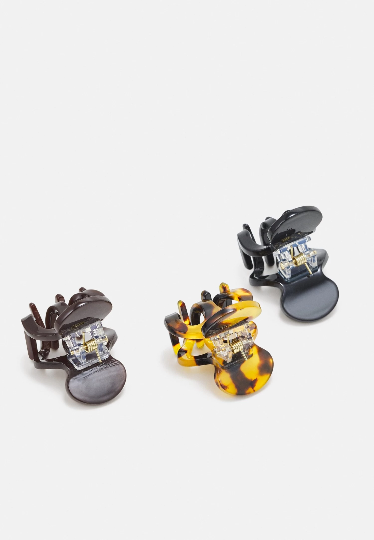 Anna Field 3 Pack - Haaraccessoire - Black/Brown/Beige - Afbeelding 2