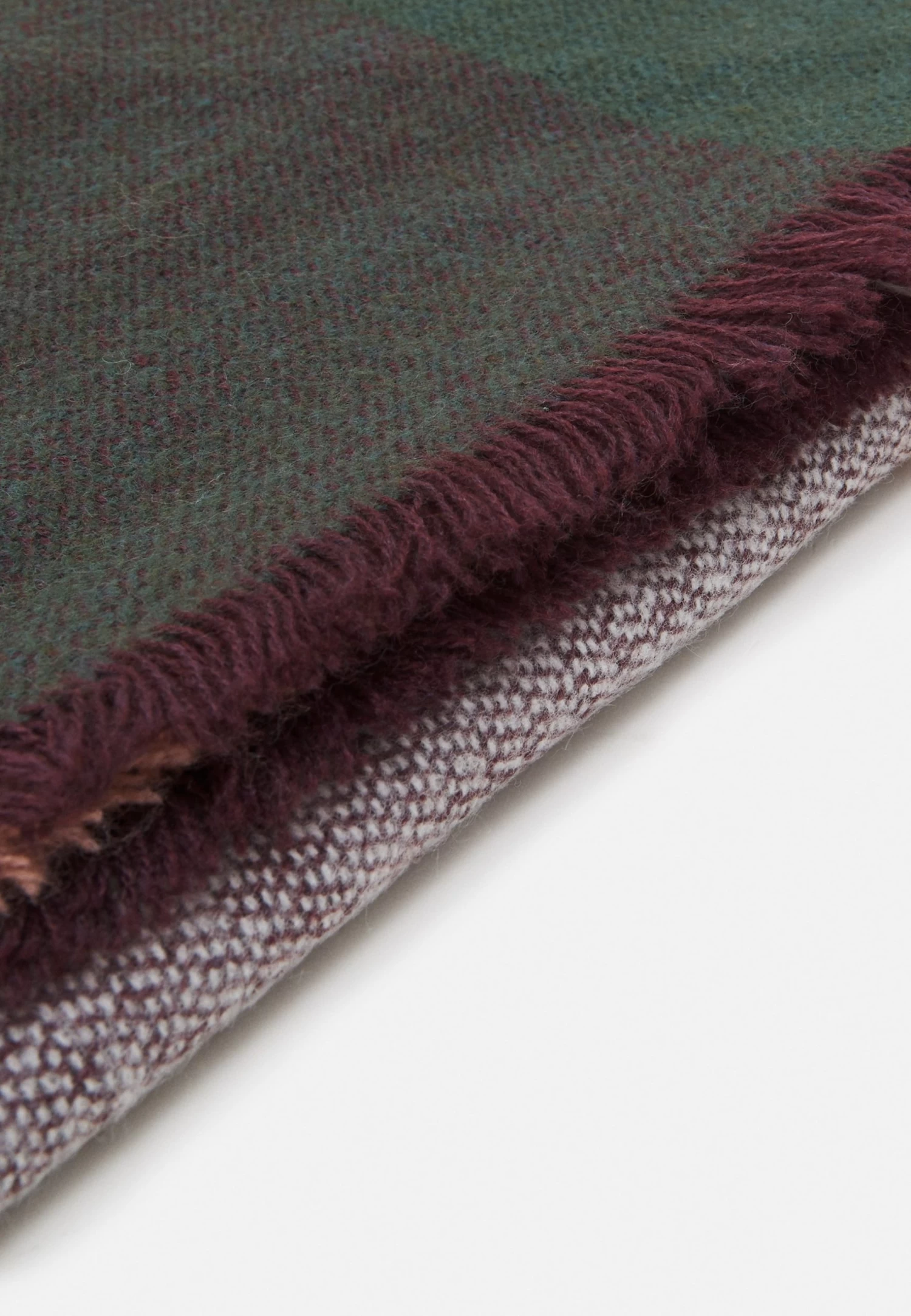 Anna Field Halsdoek - Dark Green/Light Pink - Afbeelding 3