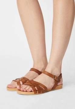 Leather - Sandalen - Cognac