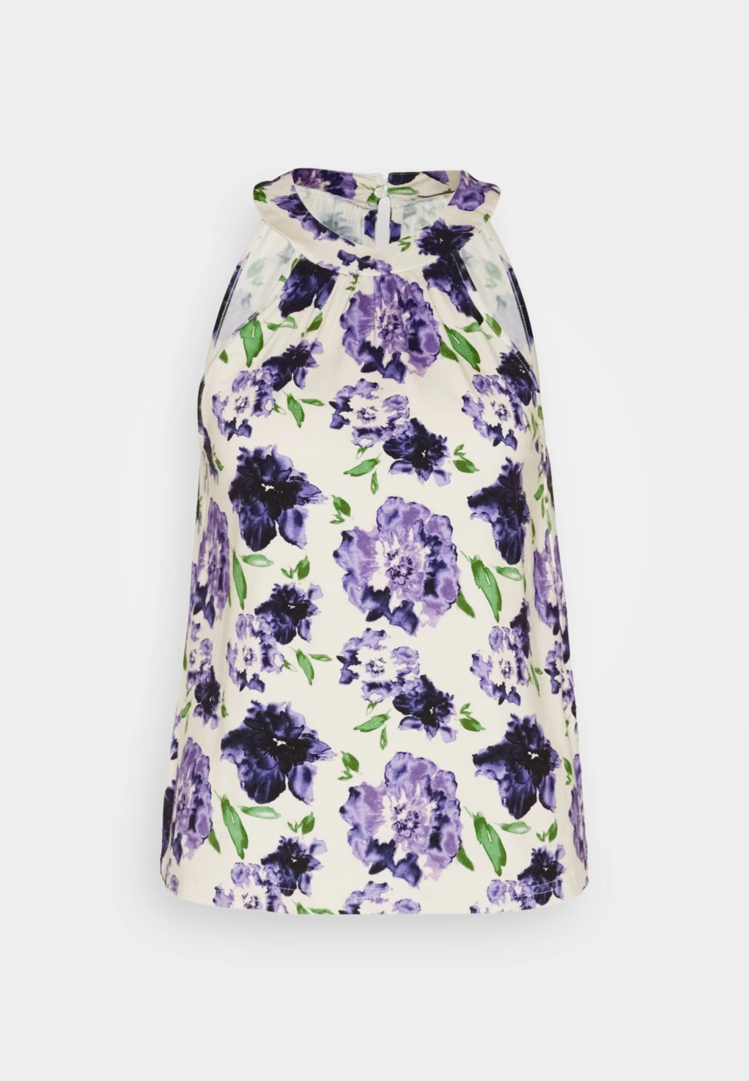 Anna Field Top - White/Blue - Afbeelding 5