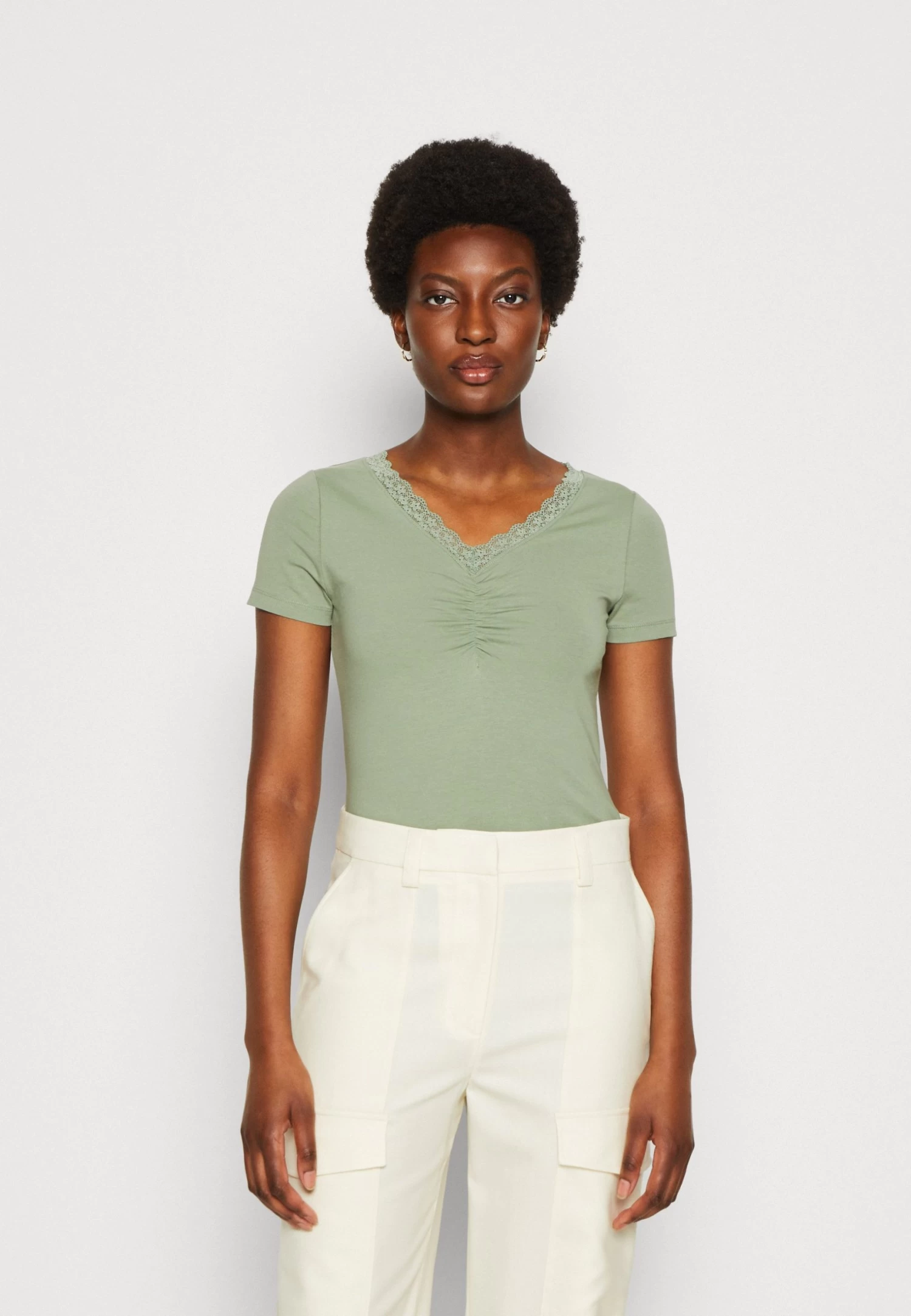 Anna Field T-Shirt Print - Light Green