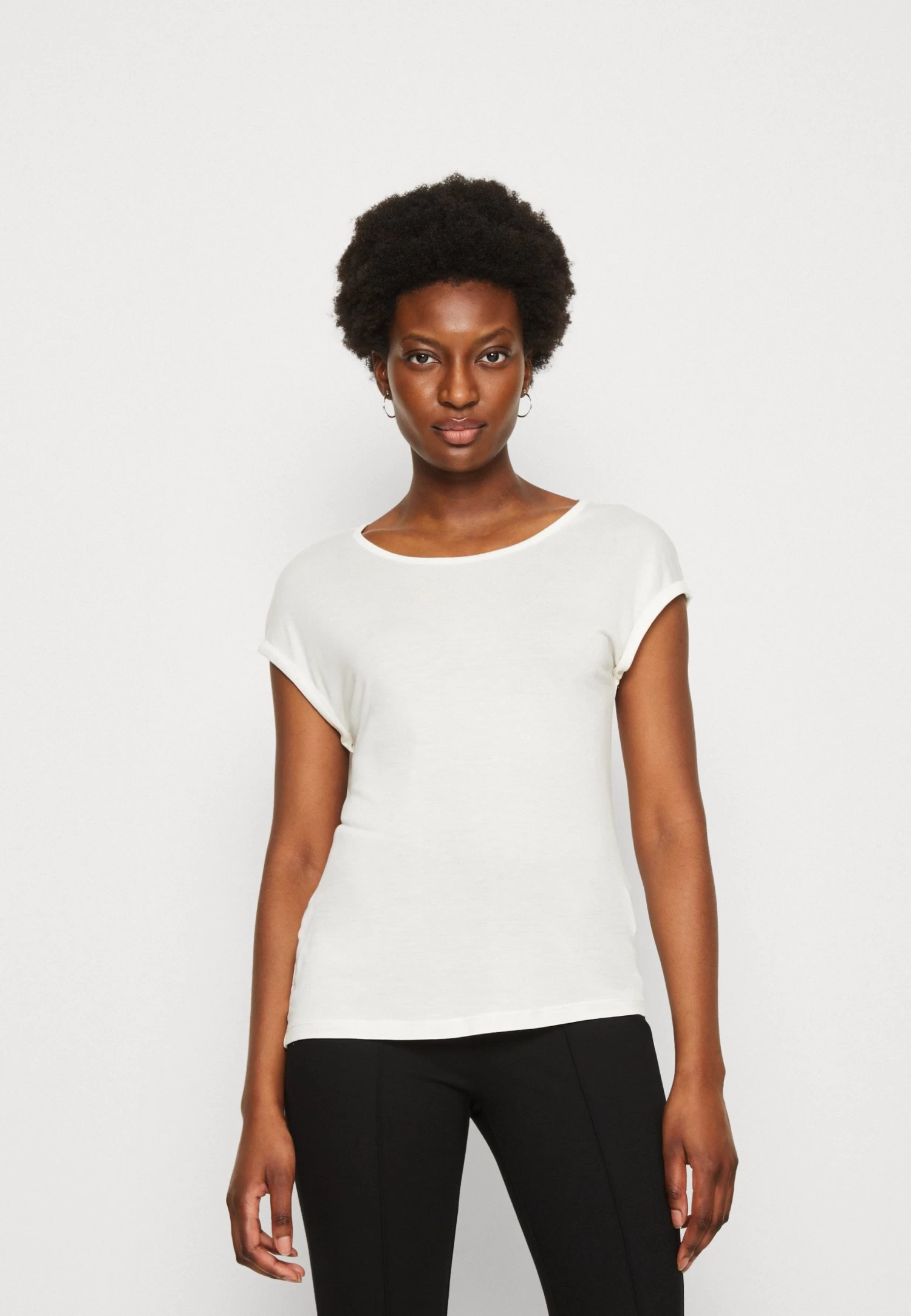 Anna Field 3 Pack - T-Shirt Basic - Beige/Off-White/Red - Afbeelding 4