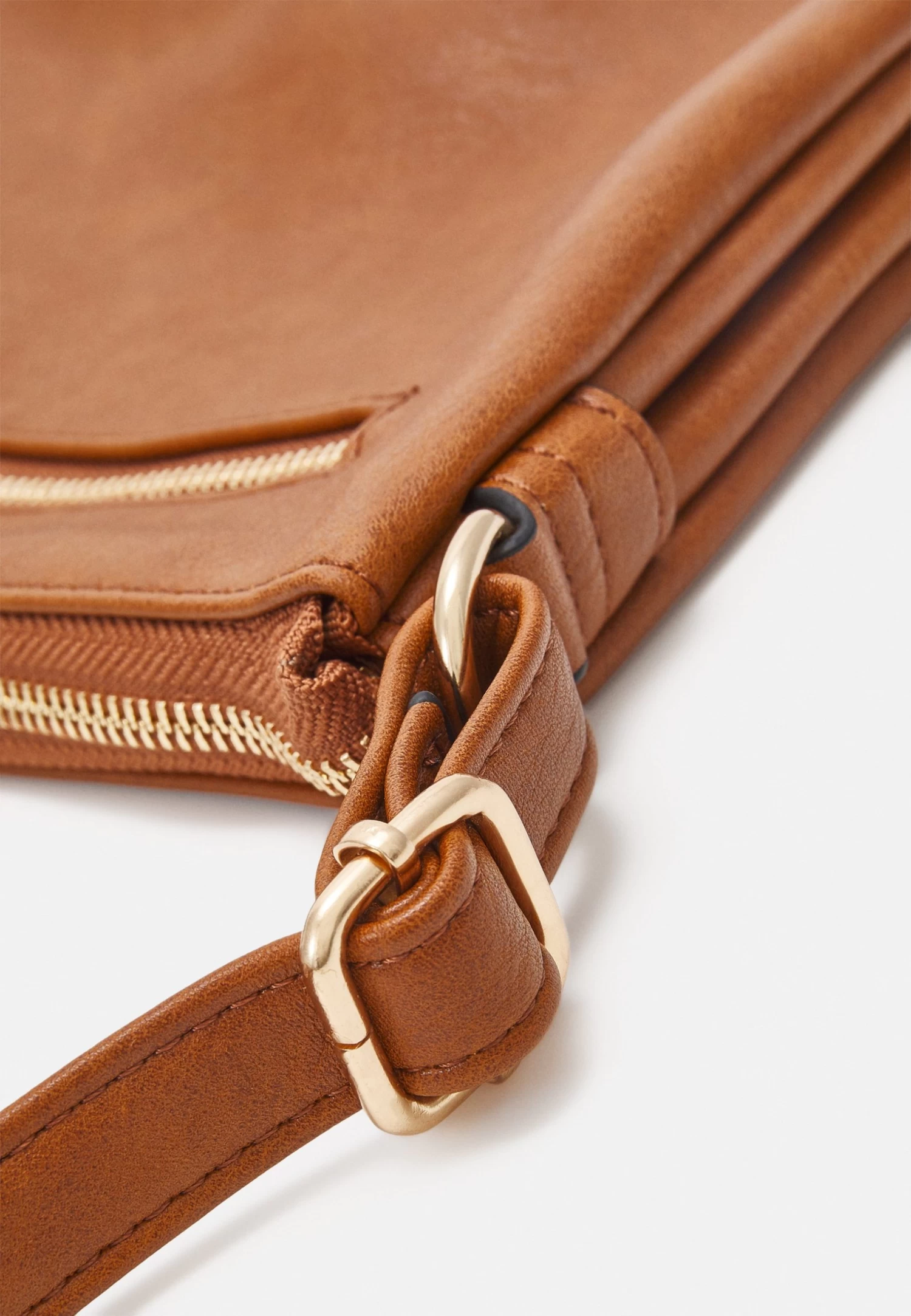 Anna Field Schoudertas - Cognac - Afbeelding 5