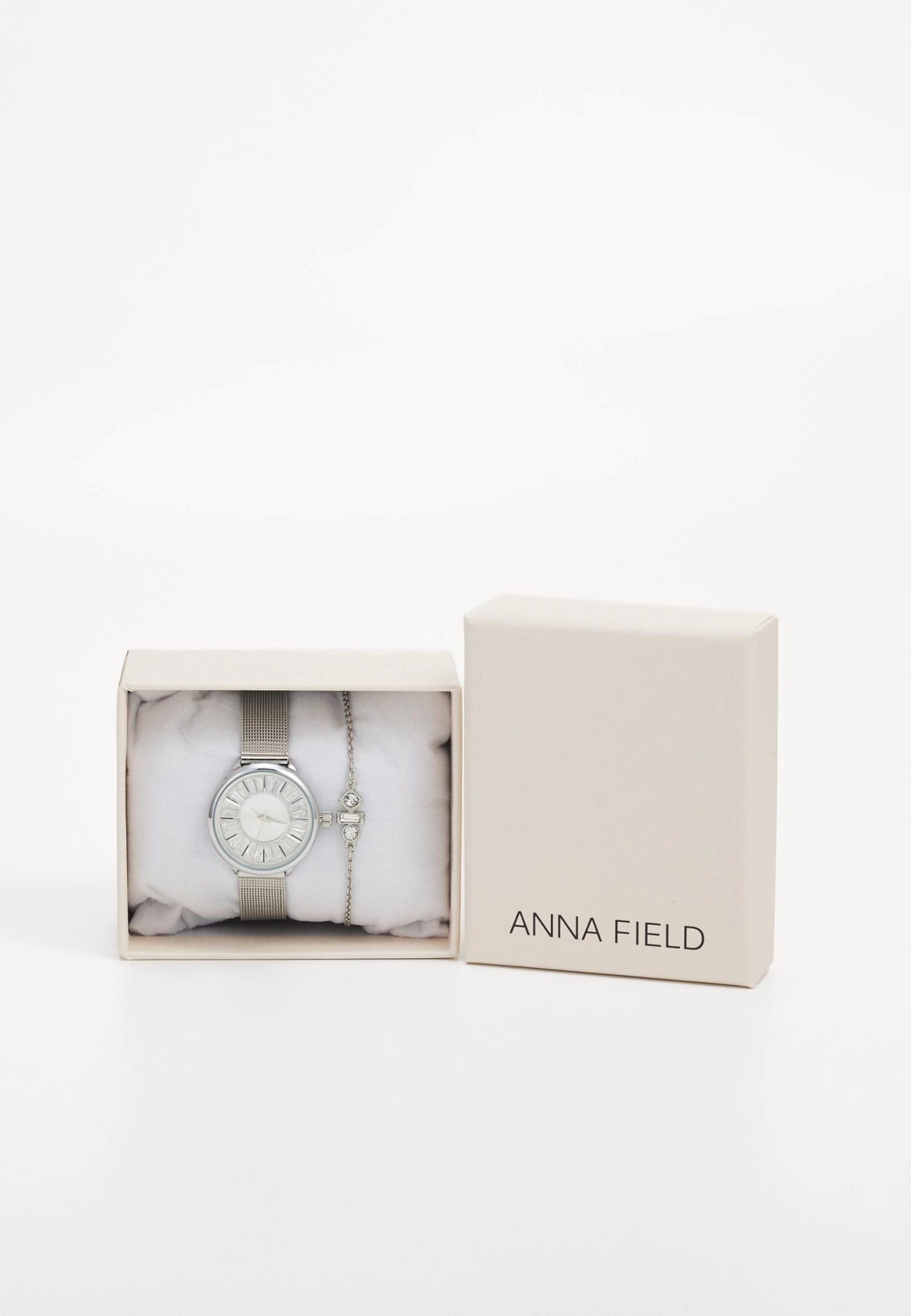 Anna Field Set - Horloge - Silver - Afbeelding 5