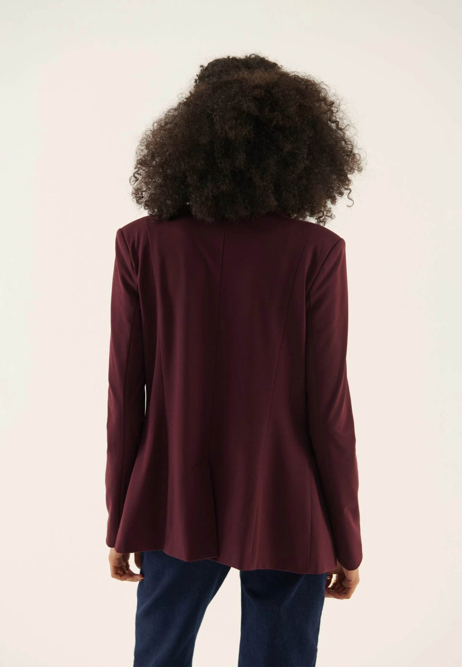 Anna Field Blazer - Bordeaux - Afbeelding 3