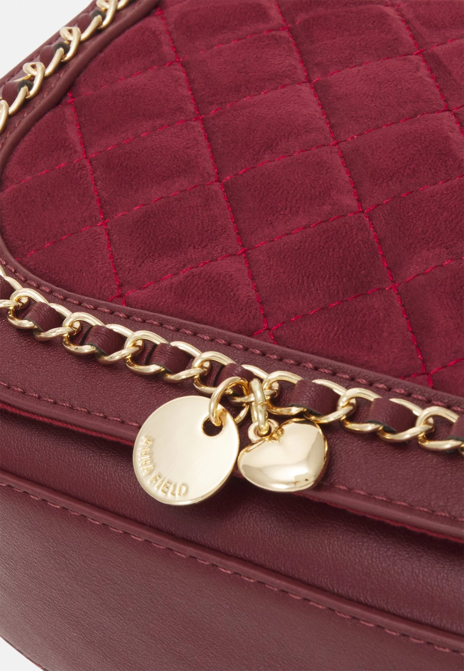 Anna Field Schoudertas - Bordeaux - Afbeelding 4