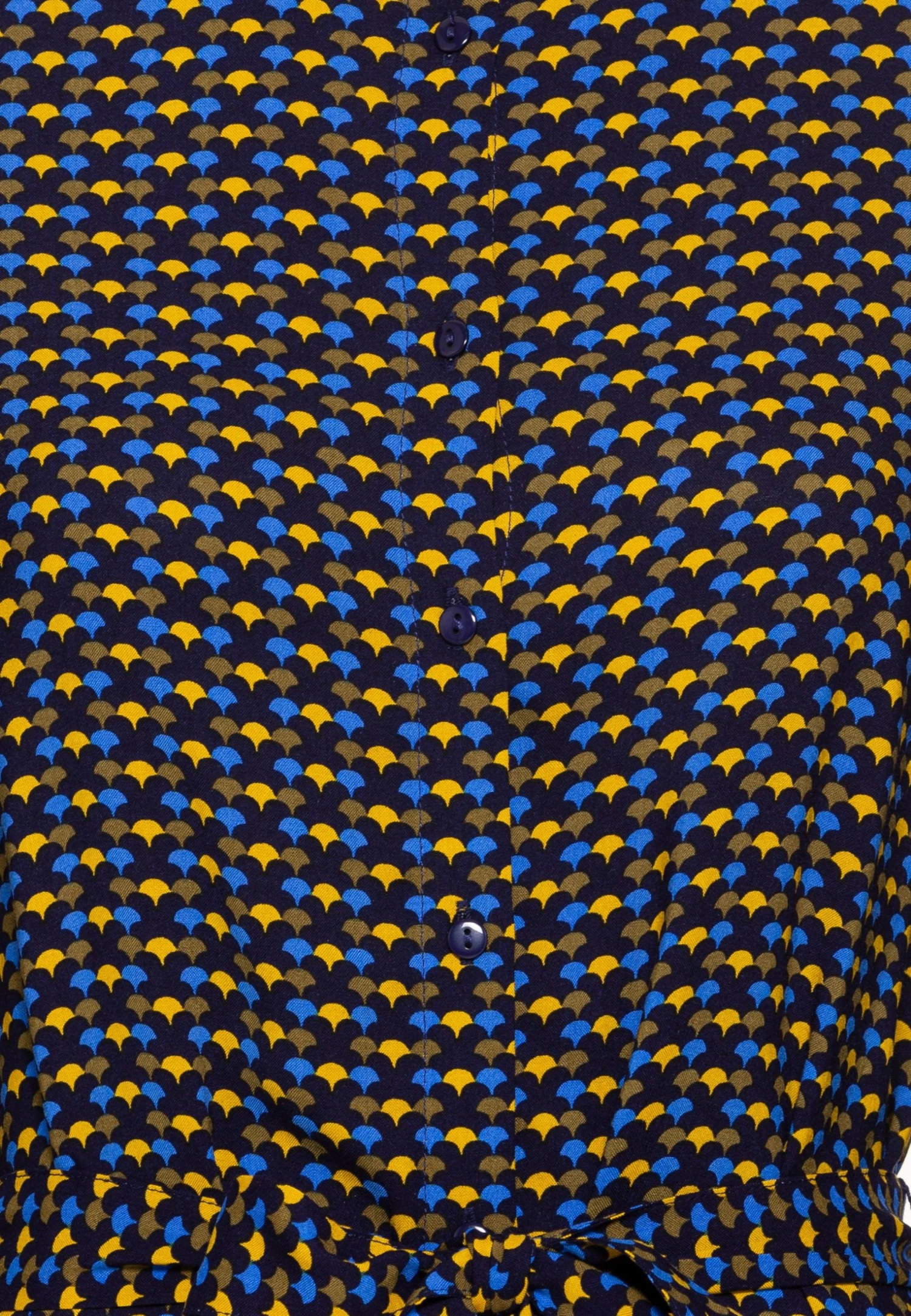 Anna Field Blousejurk - Blue/Yellow - Afbeelding 3