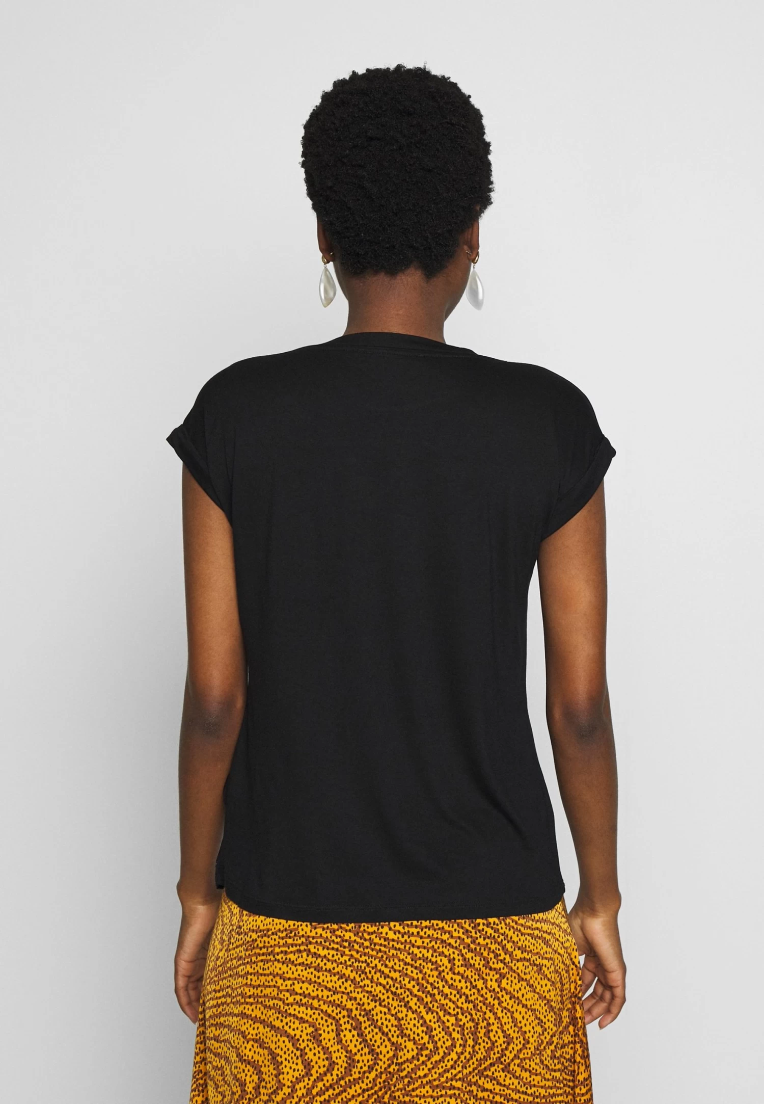 Anna Field T-Shirt Print - Black - Afbeelding 3